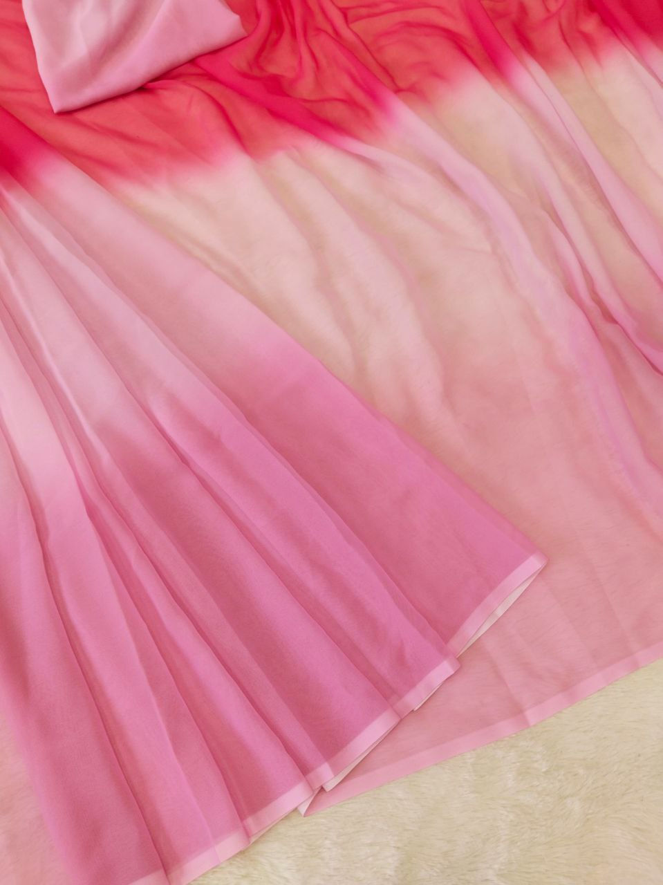 Thumbnail: Ready To Wear Multi Color Saree