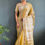 Thumbnail: Latest Full Handwork Yellow Color Saree