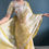 Thumbnail: Latest Full Handwork Yellow Color Saree