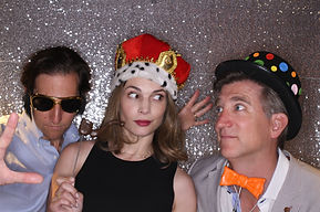 Silver Backdrop Photo Booth Rental VA MD DC
