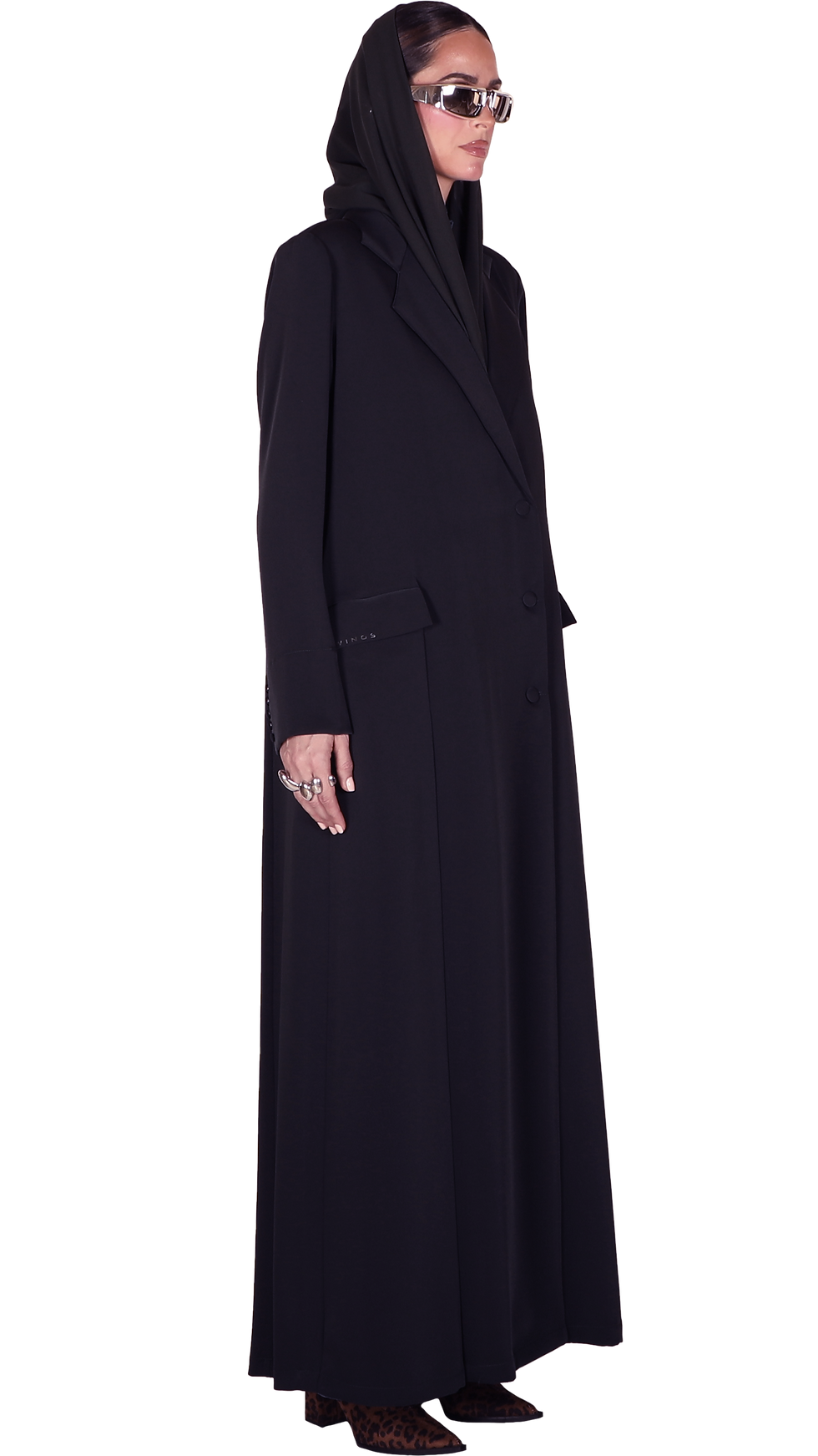 Thumbnail: ELEMENT CHARCOAL abaya