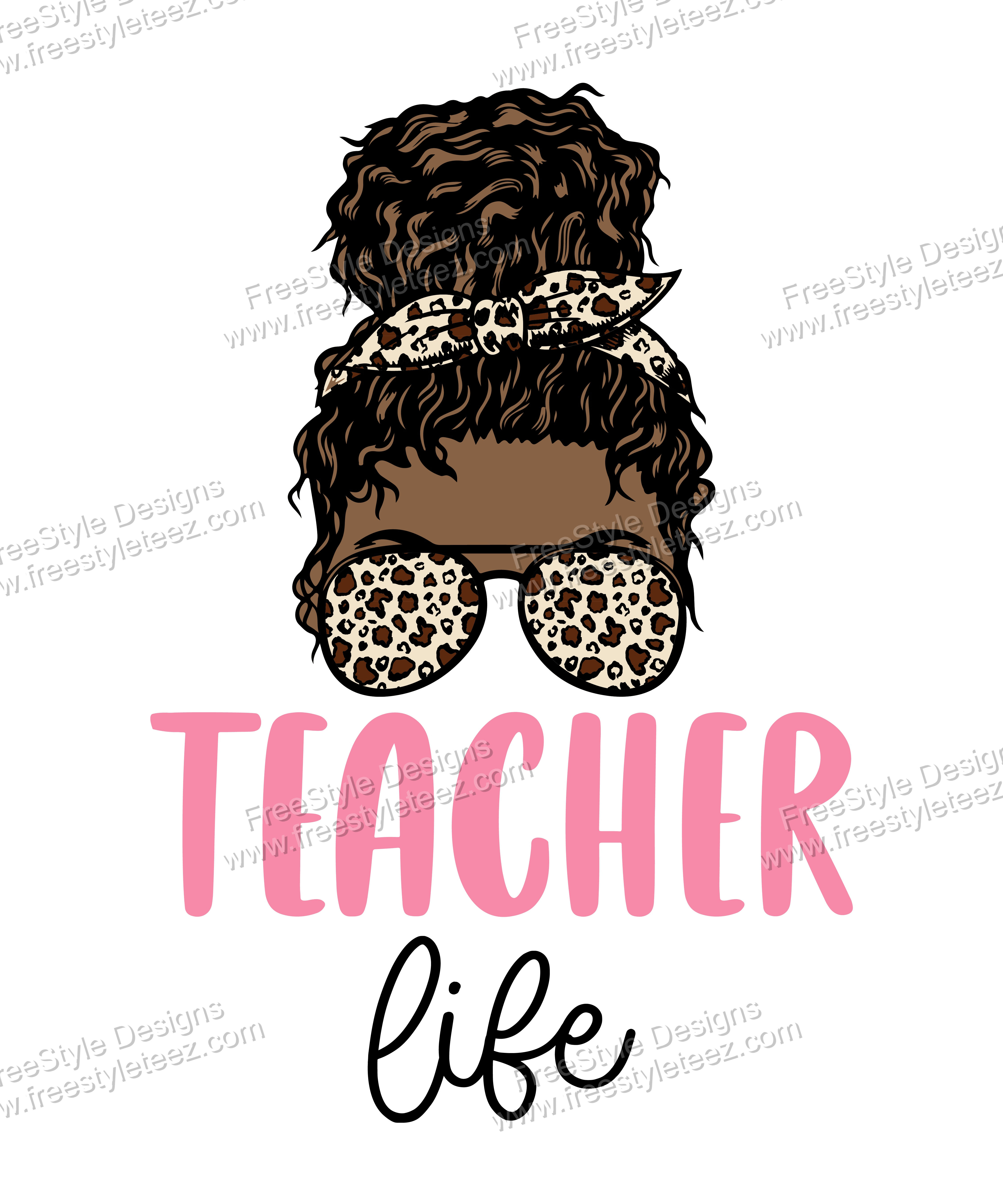 Teacher Life Messy Bun (3)