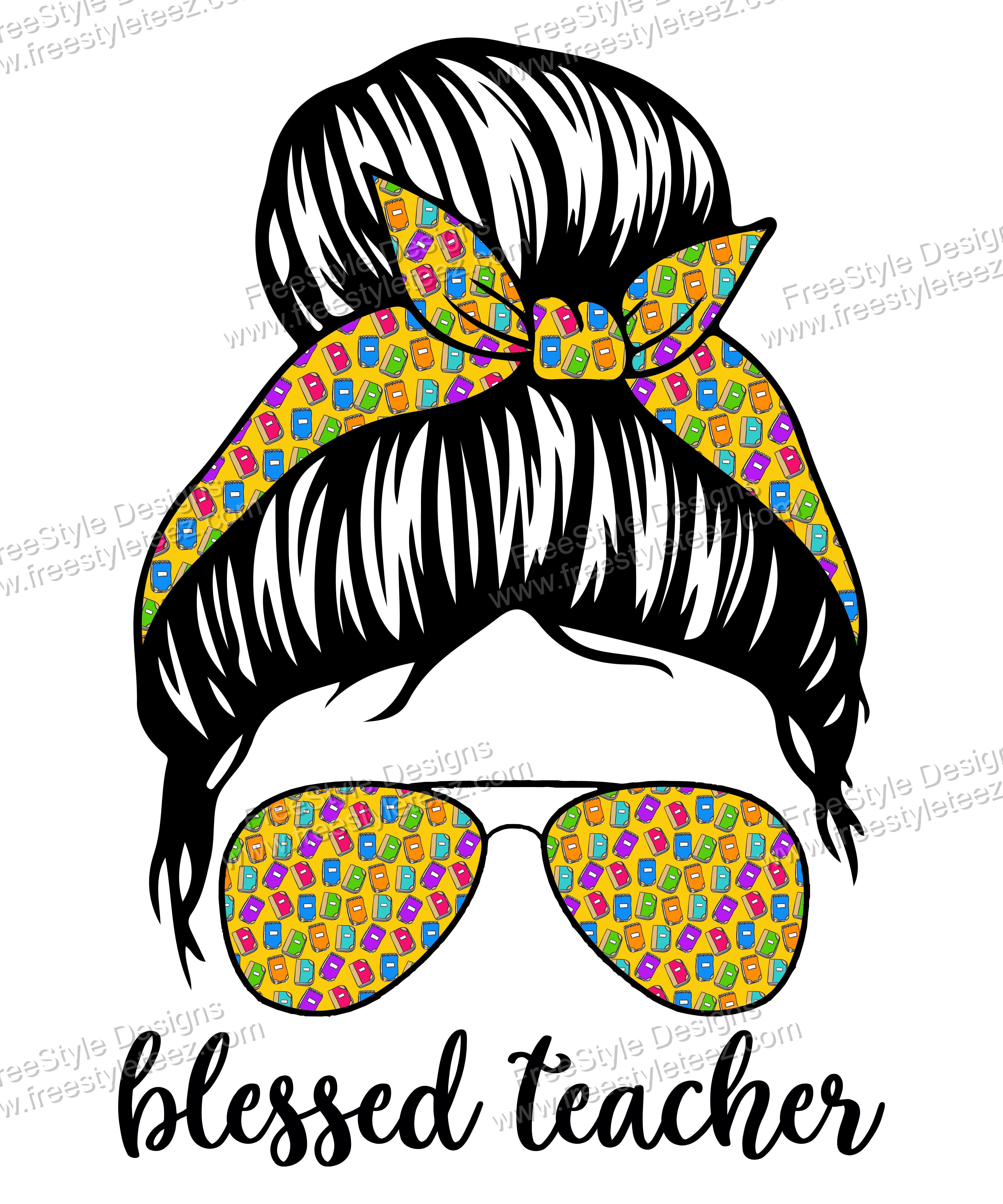 Teacher Life Messy Bun (5)