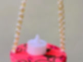 Pink Pichwai Mini Lantern