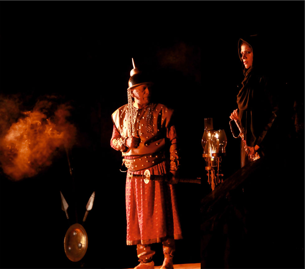 Vijay Prasad and Noor Baig in 'Savaan-e-Hayat' at Falaknuma Palace