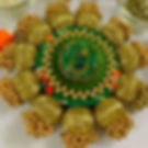 Shrinath Ji Patola Mini Coaster (5 inch)