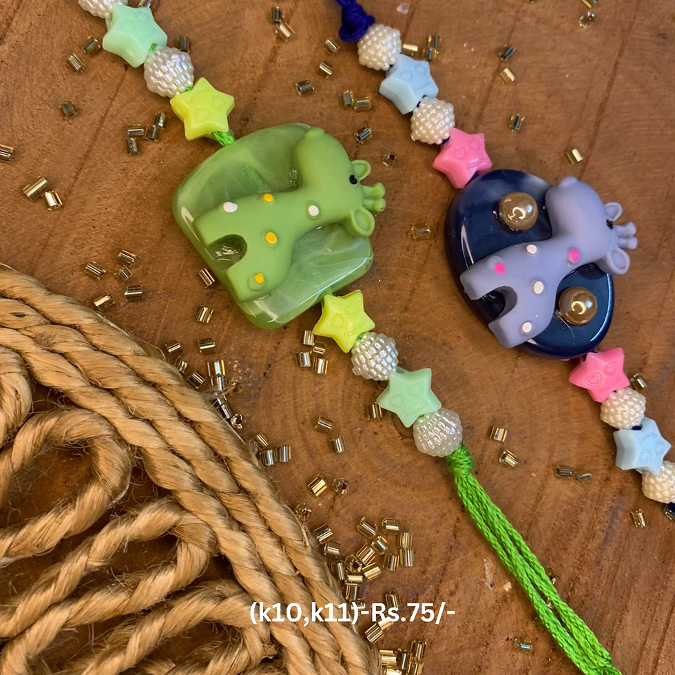 Girrafe Kids Pair of 2 Rakhis (K10/K11)
