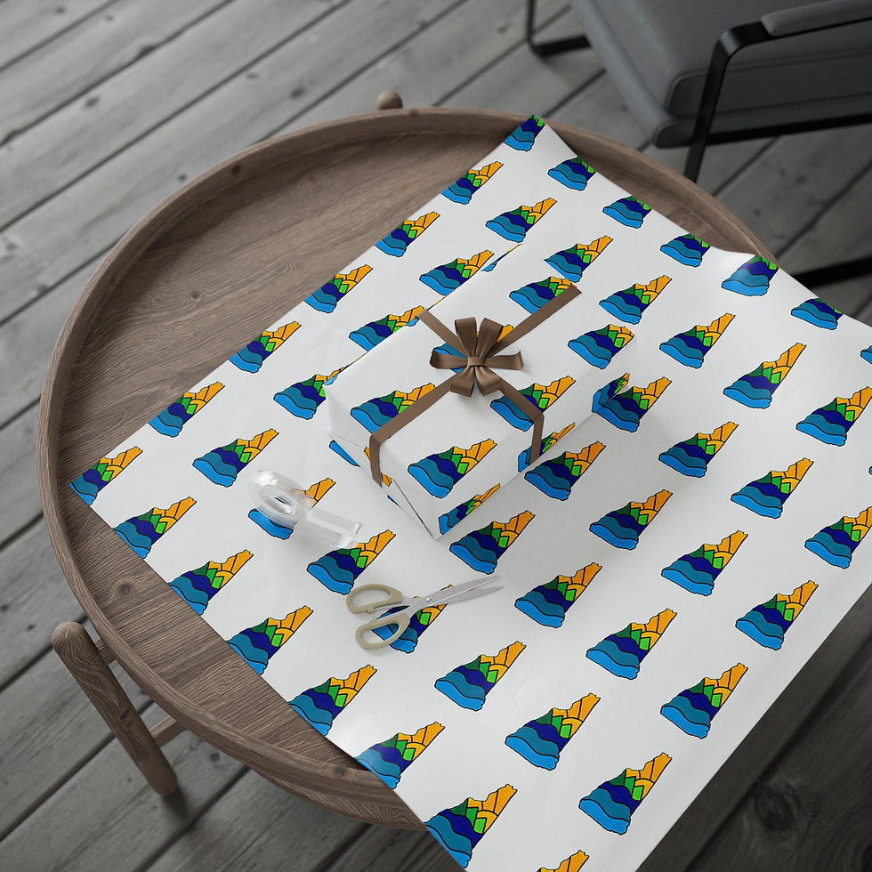 New Hampshire Adventure Wrapping Paper – Celebrate the Granite State