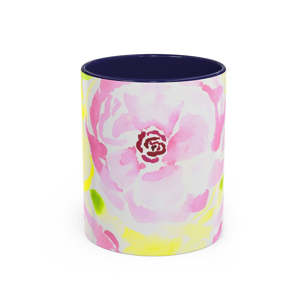 Thumbnail: Rose Lemonade Accent Coffee Mug (11, 15oz)