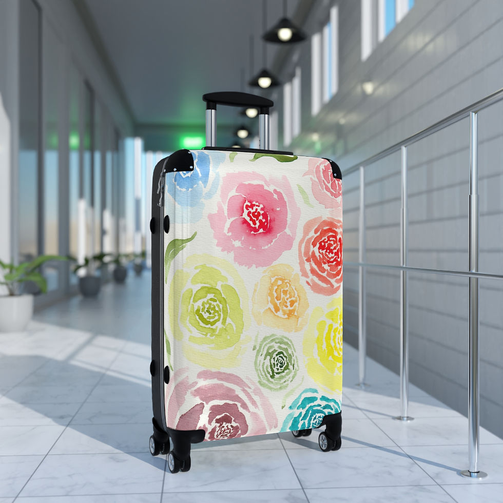 Thumbnail: Bring Me a Bouquet Suitcase – Travel in Style with Bold, Artistic Flair