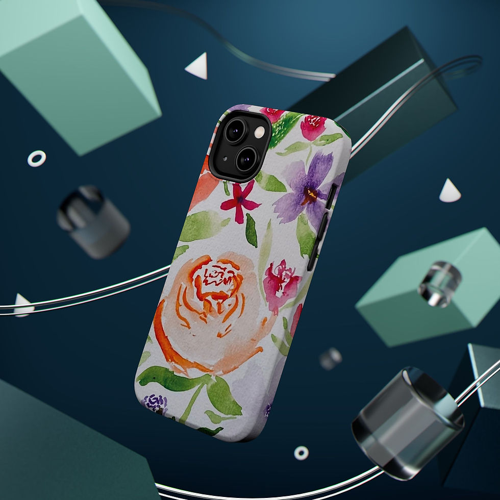 Thumbnail: Magnetic Tough Cases – Whimsical Watercolor Floral