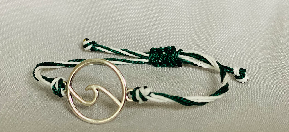 Thumbnail: KIWave1: Handmade Adjustable Brazilian Cord Bracelets – Customizable w/Charm