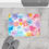 Thumbnail: Watercolor Art Bath Mat | Elegant and Functional Design - Chaotic Beauty Print