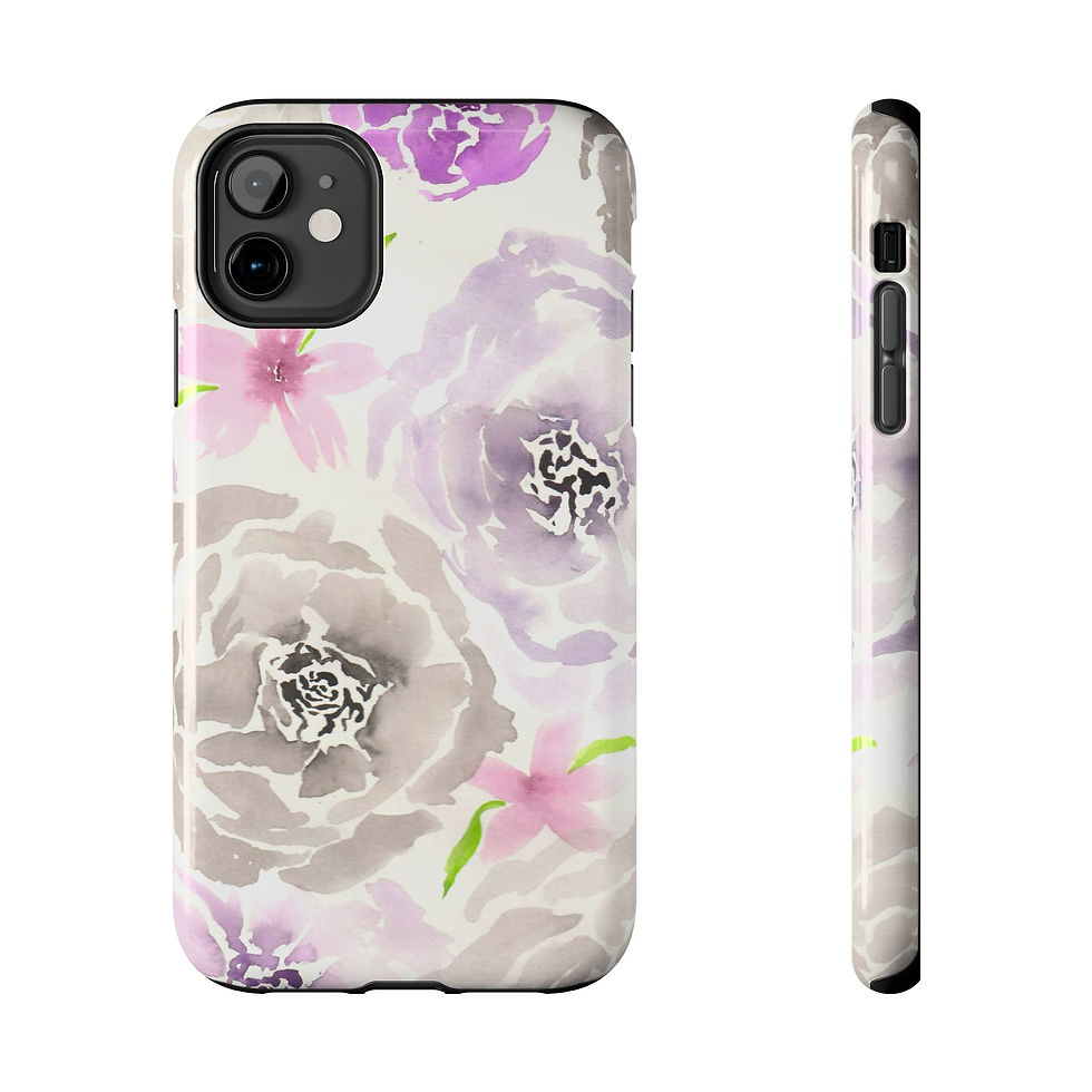 Thumbnail: Tough Phone Cases – Change of Heart Watercolor Floral