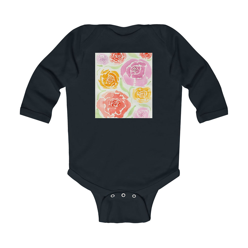 Shady Roses Infant Long Sleeve Bodysuit