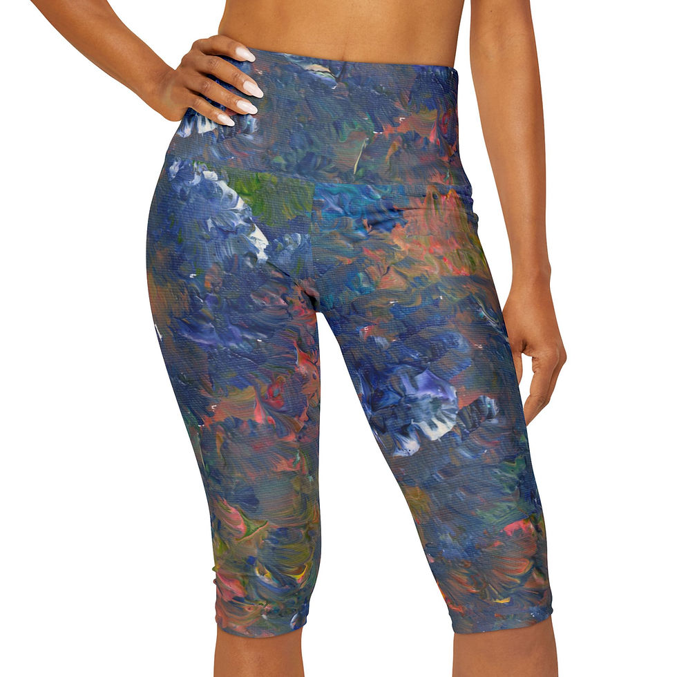 Thumbnail: Freaking Rad Yoga Capri Leggings
