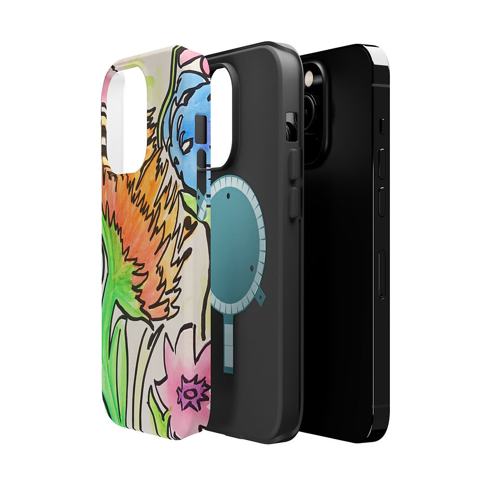 Thumbnail: Magnetic Tough Cases – Soucical Style Watercolor Floral