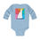Thumbnail: New Hampshire Pride Long-Sleeved Onesie – Cozy & Colorful Granite State Pride