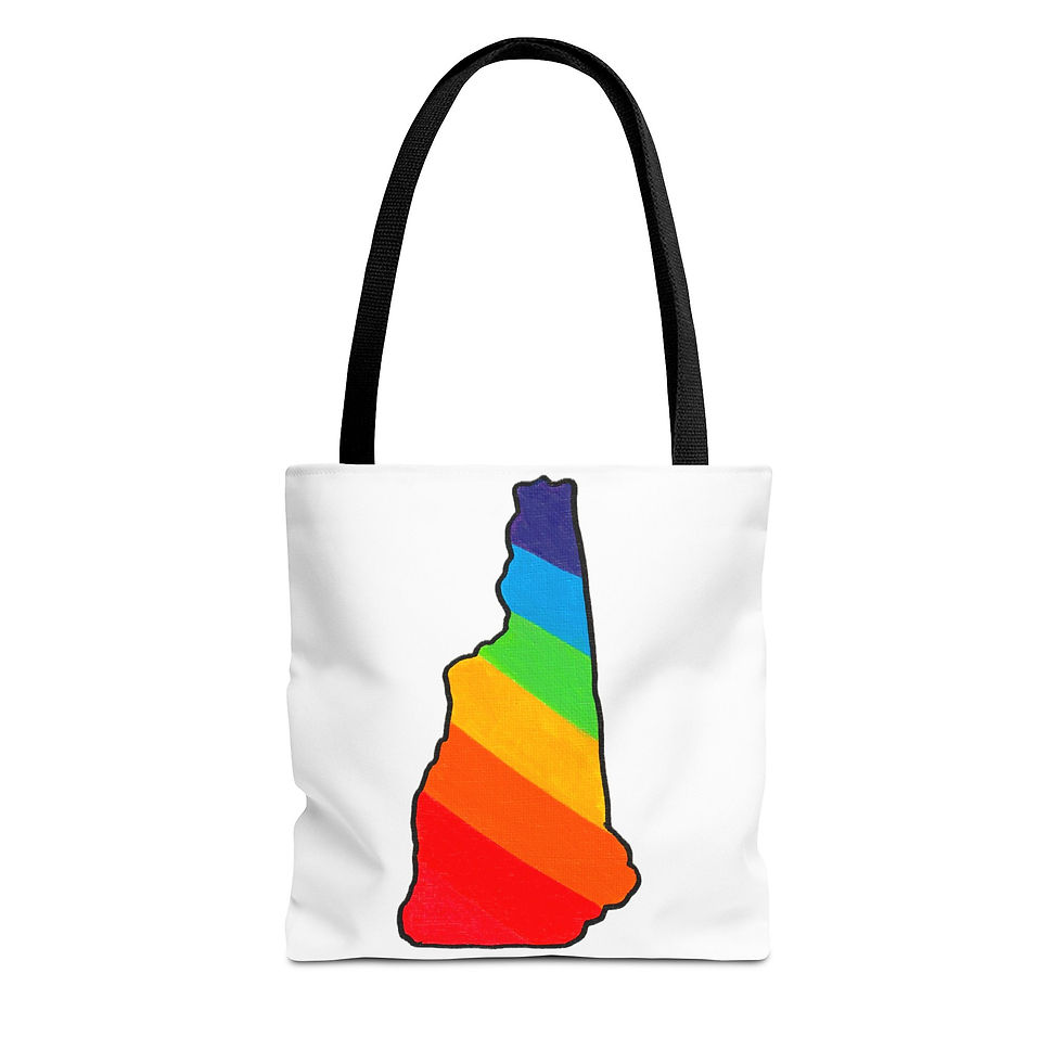 Thumbnail: New Hampshire Pride Print Tote Bag