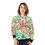 Thumbnail: P&B Watercolor Floral Print - Unisex Pullover Hoodie