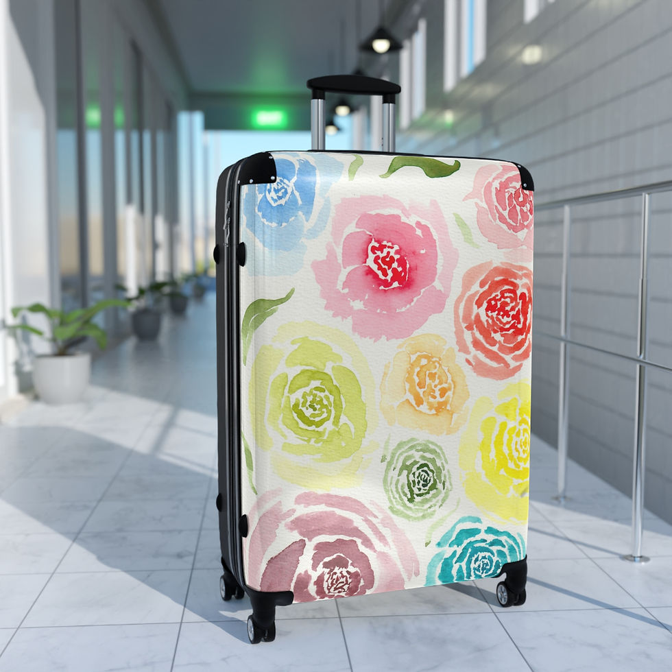 Thumbnail: Bring Me a Bouquet Suitcase – Travel in Style with Bold, Artistic Flair