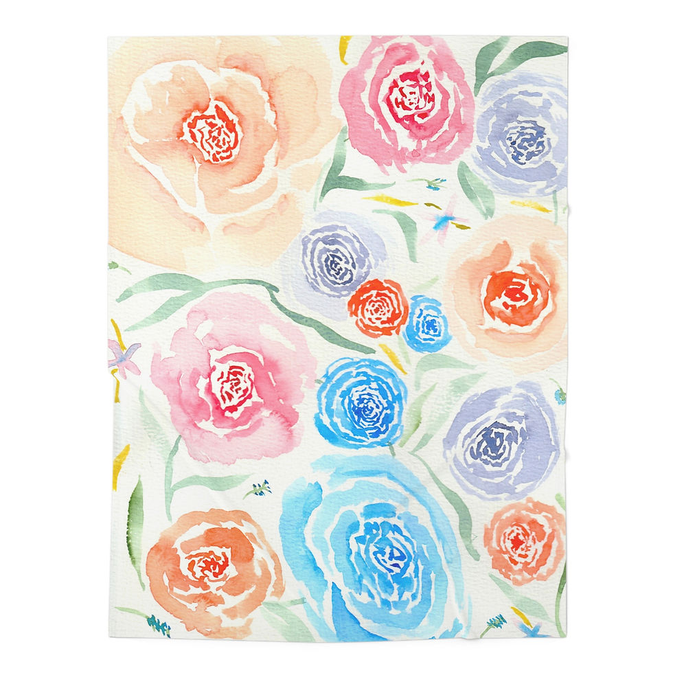 Thumbnail: Pretty Party Bouquet Baby Swaddle Blanket - Soft and Stylish Comfort