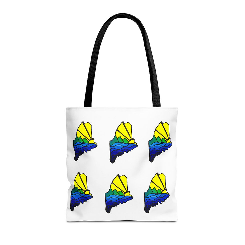 Thumbnail: Maine Adventure Print Tote Bag