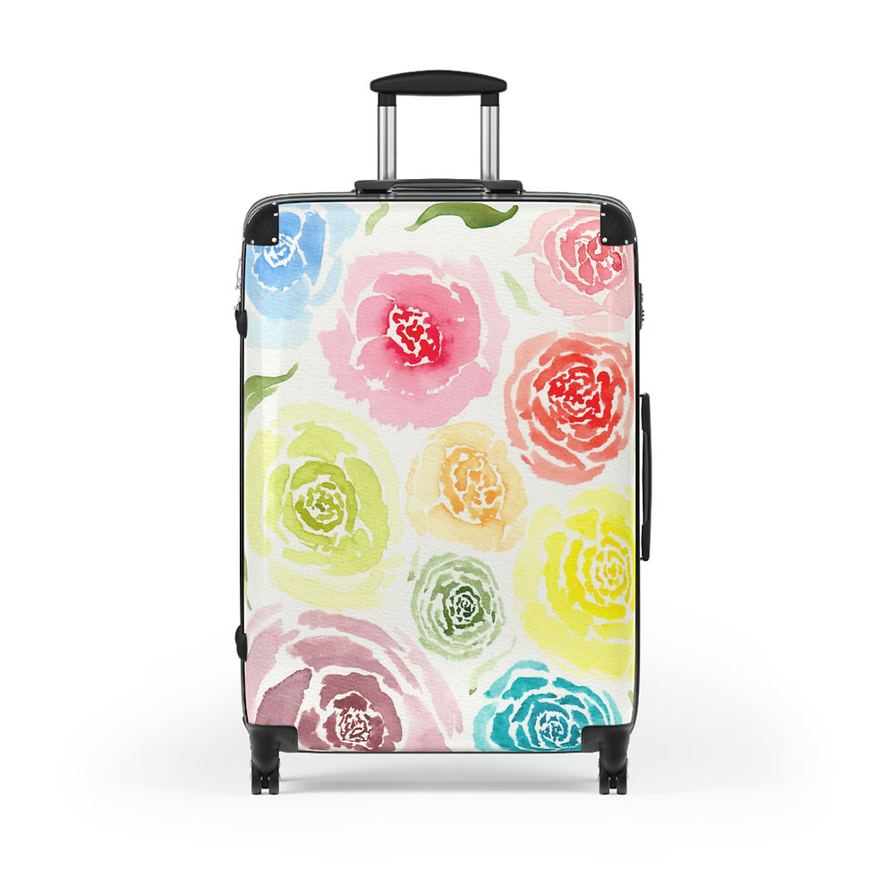 Thumbnail: Bring Me a Bouquet Suitcase – Travel in Style with Bold, Artistic Flair