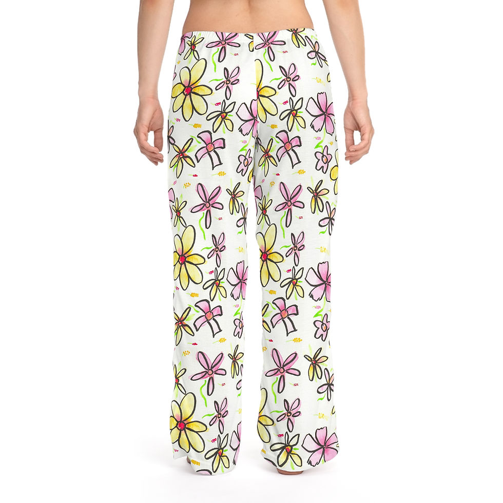Thumbnail: Daisies for Days - Women's Pajama Pants  - Cozy Comfort