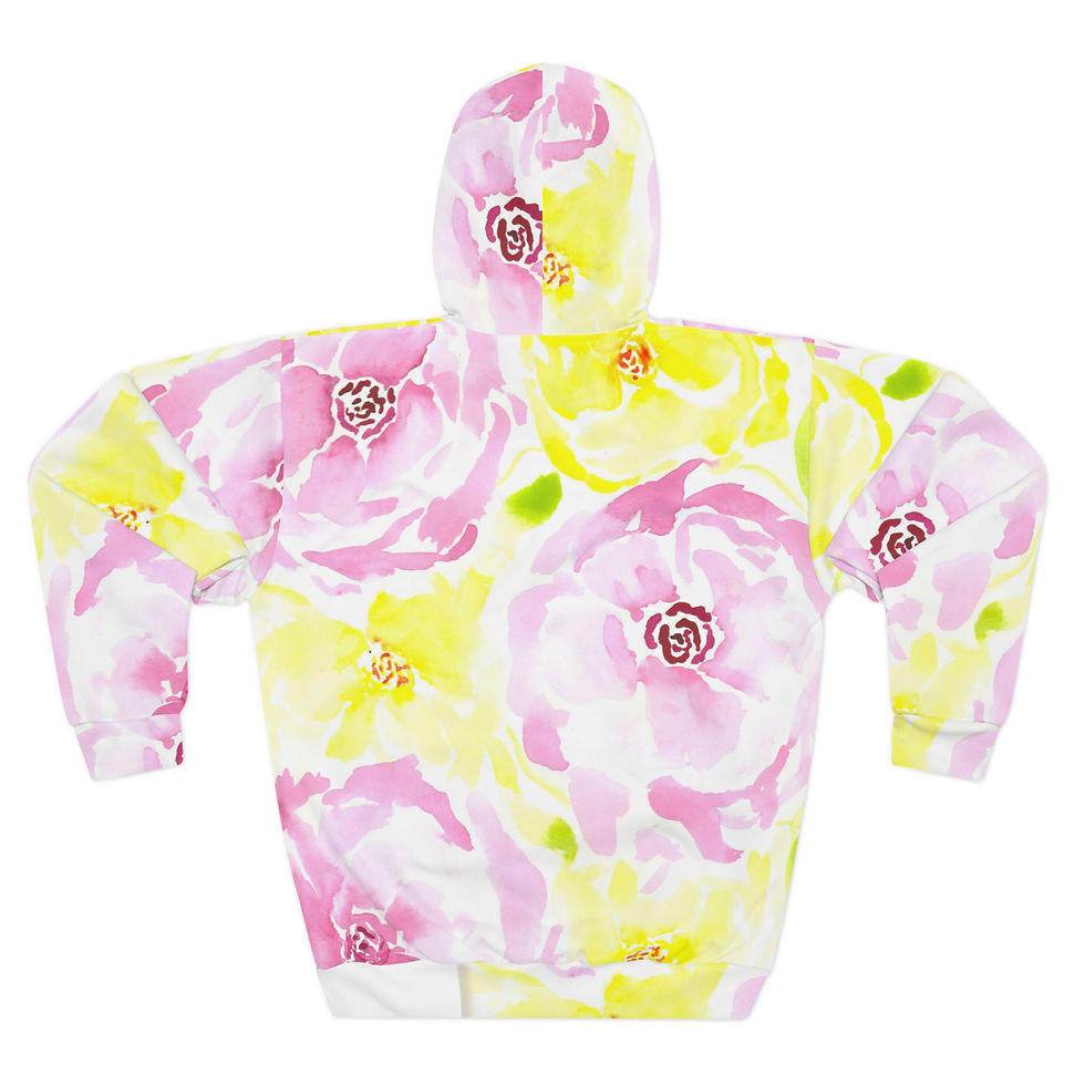 Thumbnail: Rosy Lemonade Print - Unisex Pullover Hoodie