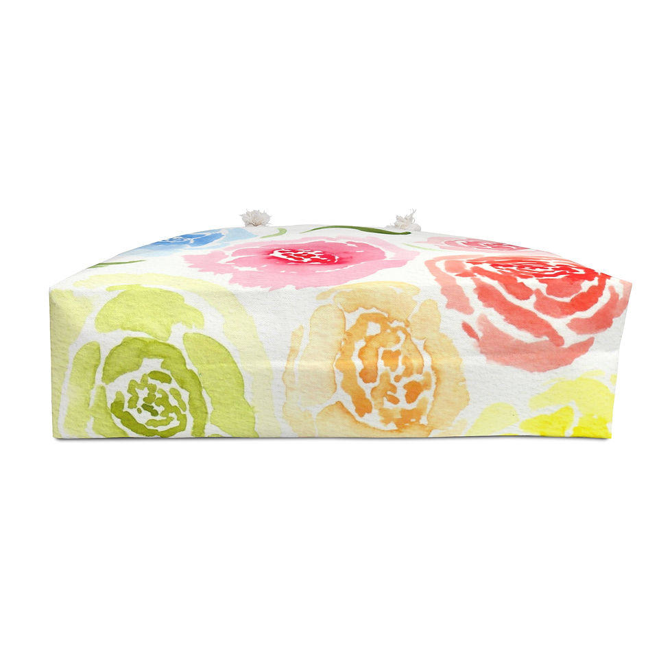 Thumbnail: Bring Me a Bouquet - All-Over Floral Print Weekender Bag