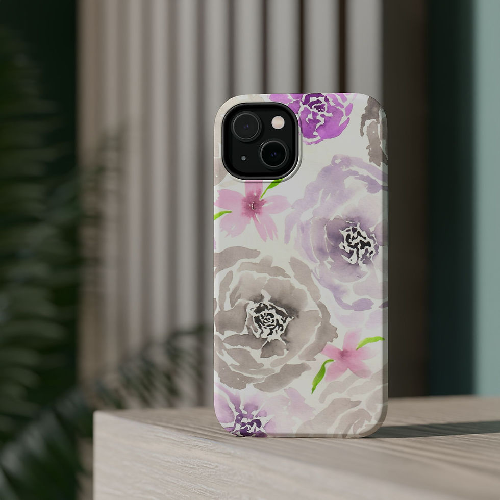 Thumbnail: Magnetic Tough Cases – Change of Heart Watercolor Floral