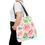 Thumbnail: Merry Roses - All-Over Floral Print Tote Bag