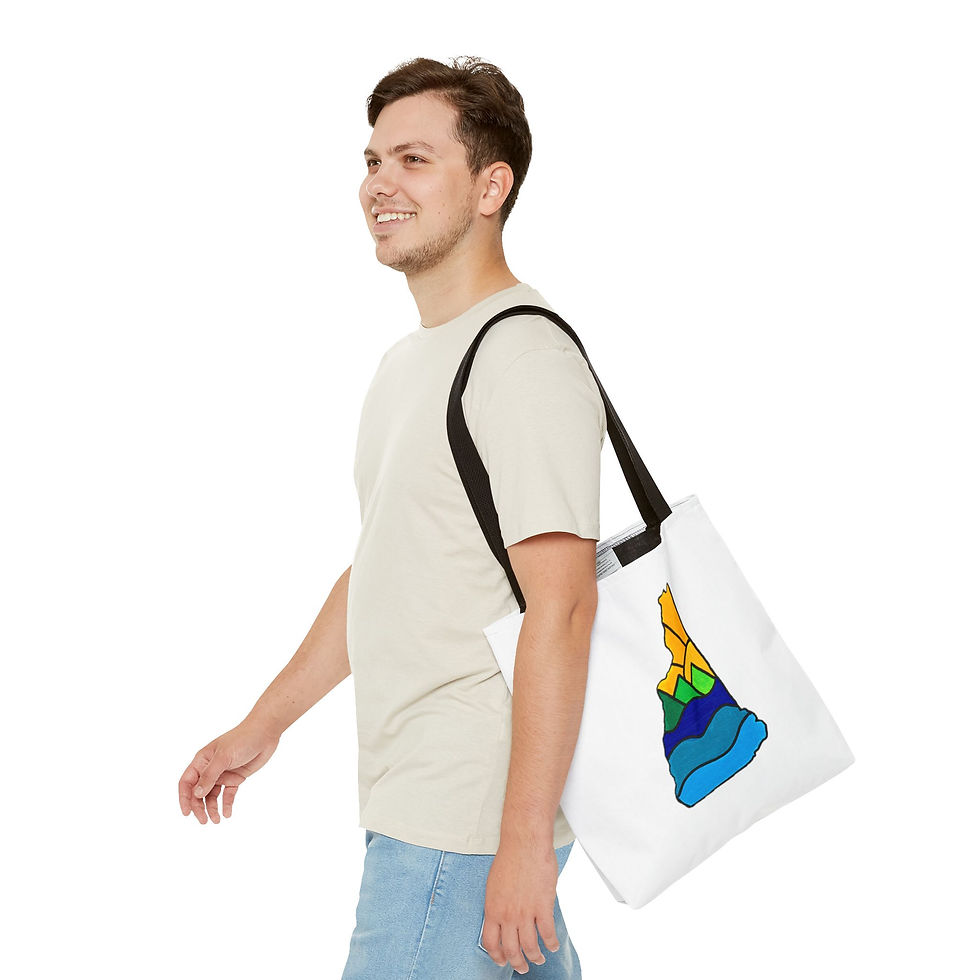 Thumbnail: New Hampshire Adventure Print Tote Bag II