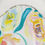 Thumbnail: Watercolor Floral Shower Curtains - Tied Up Roses Print