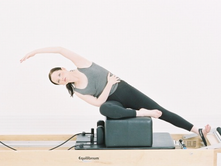 Pilates Movement Monday Side Bend on the Short Box