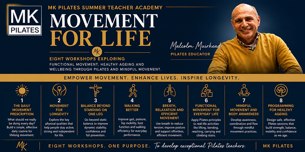 Movement for Life Workshop Series