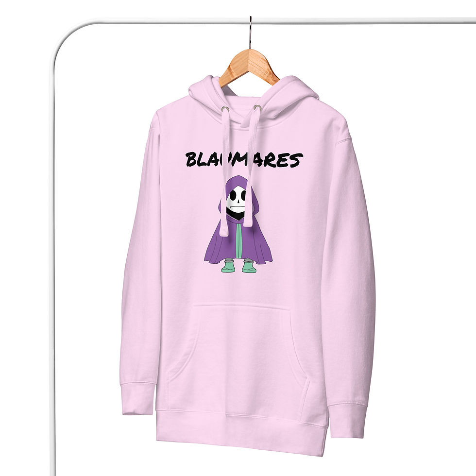 Miniatura: BLAUMARES DEATH MAGICIAN PINK SHADE HOODIE