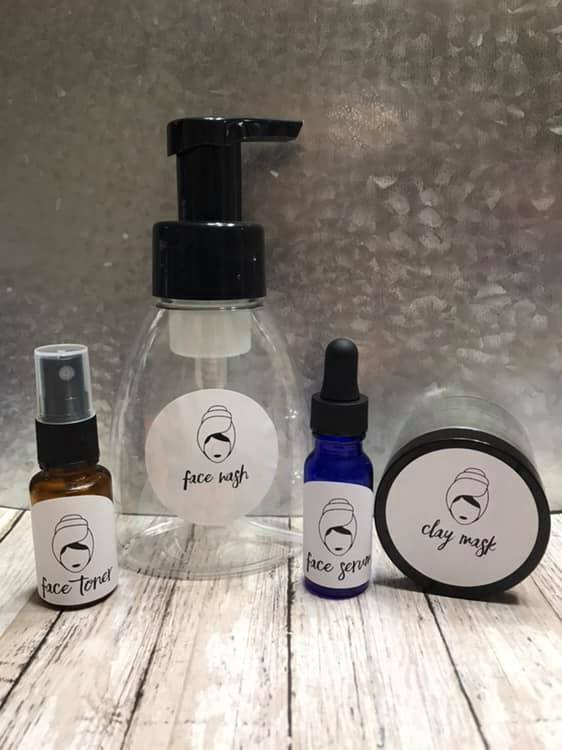 ALL ABOUT THAT FACE - Make n Take KIT - Containers / Labels ~ SPA DAY |  myoilyhabit