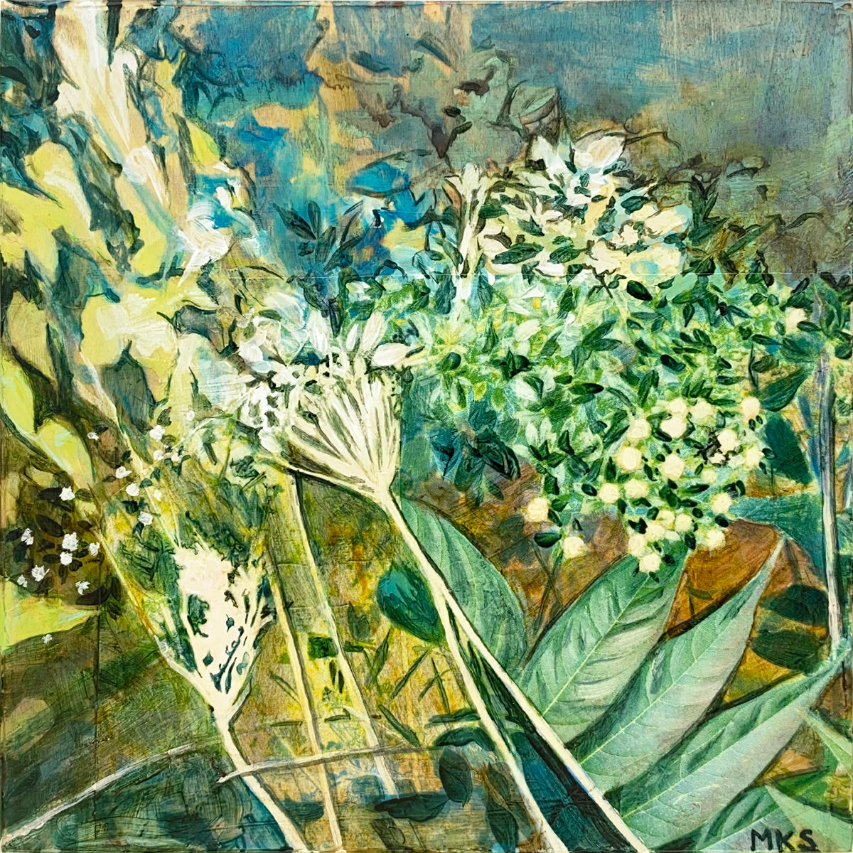 Michelle Schilling: Leafy Bloom