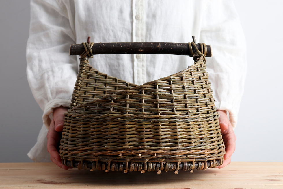 Thumbnail: asymmetric contemporary basket | medium