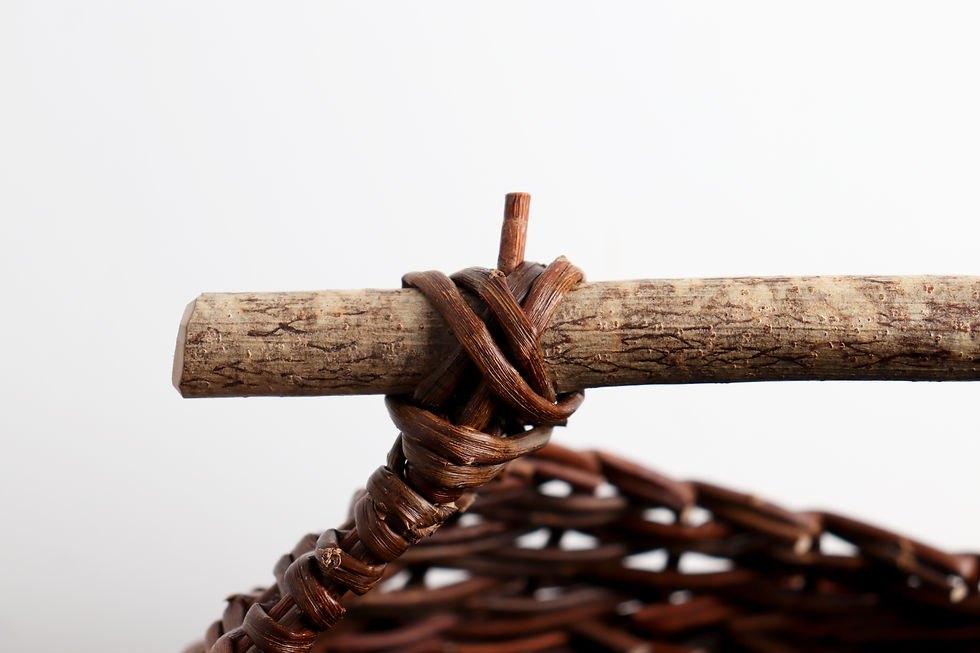 Thumbnail: rope-coil contemporary basket | medium