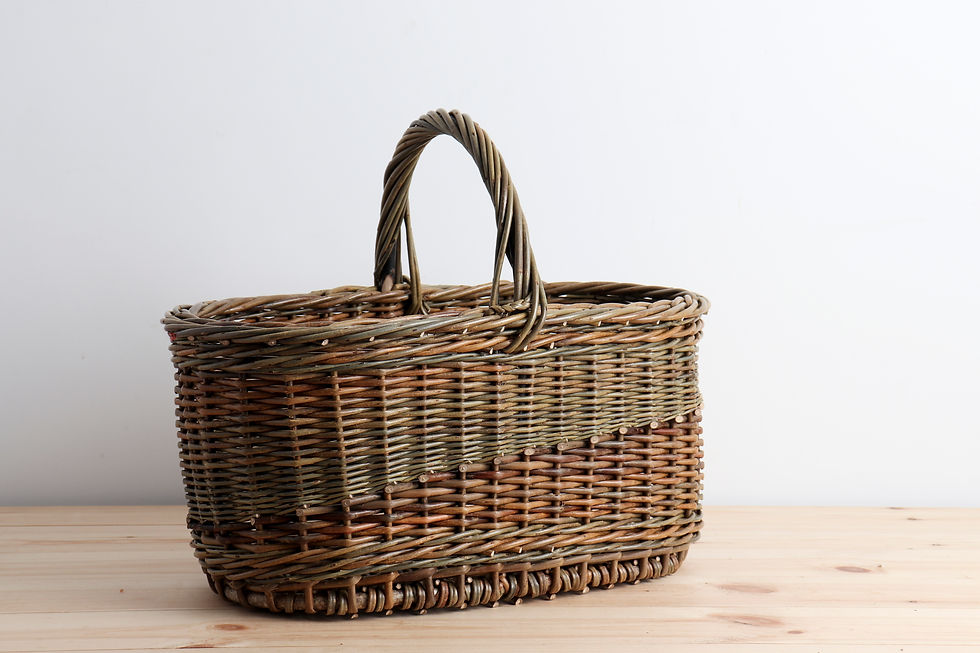 Thumbnail: oval basket | large