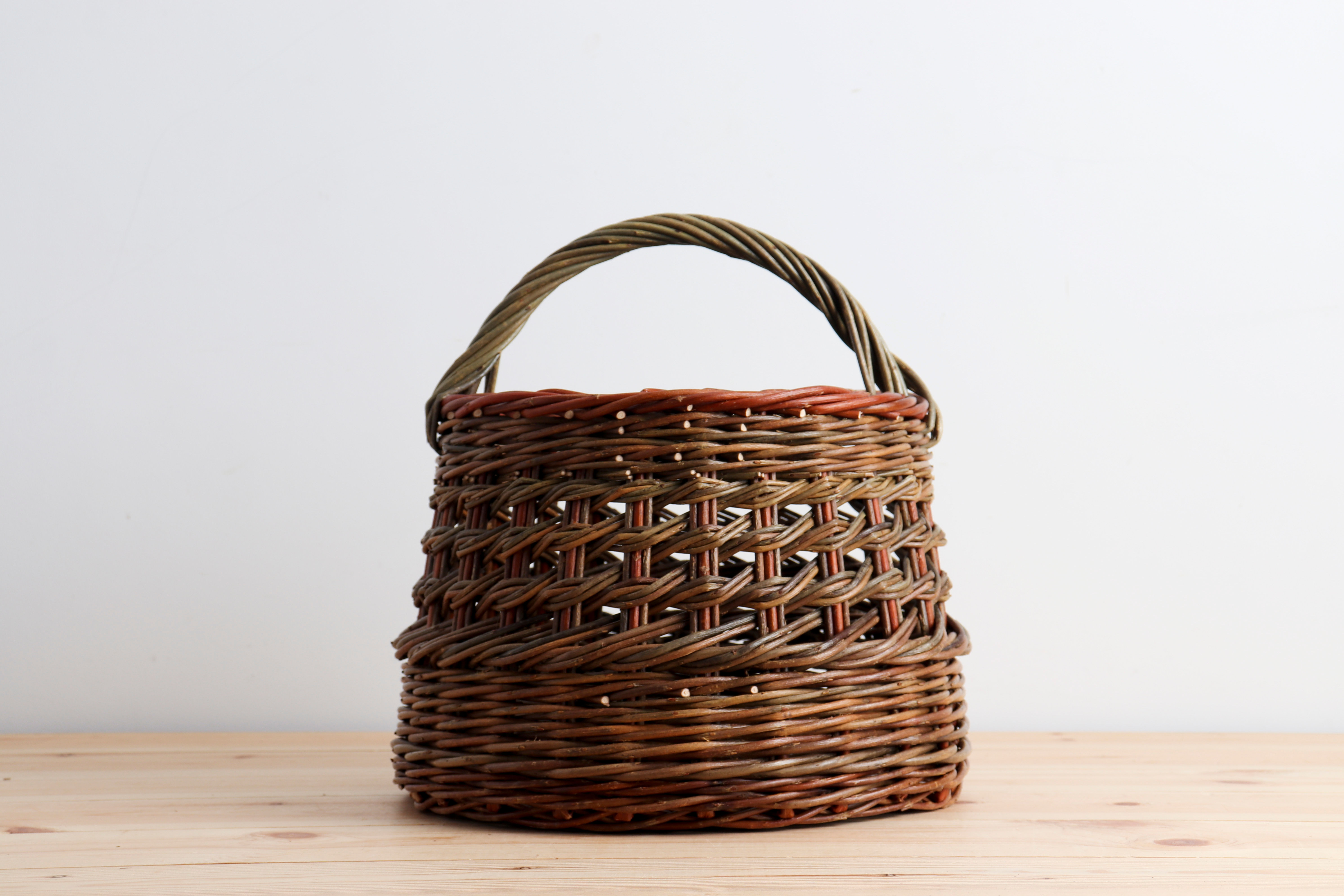 Irish weave basket | medium