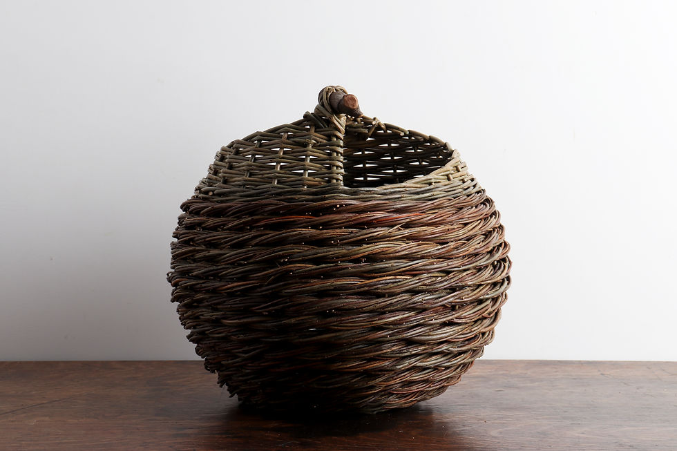Thumbnail: rope-coil contemporary basket | medium
