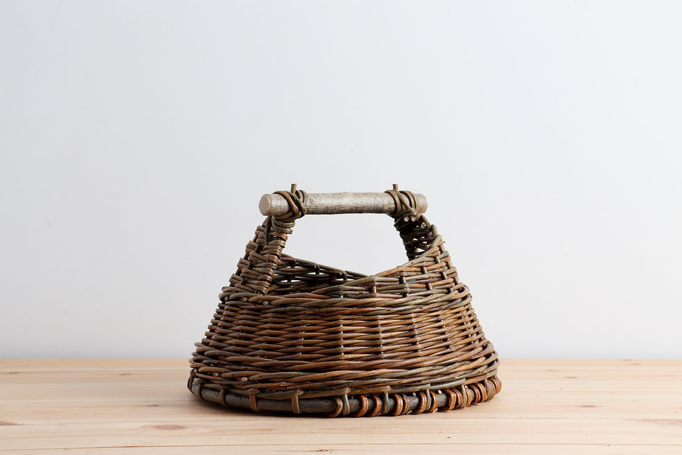 Thumbnail: asymmetric contemporary basket |  small