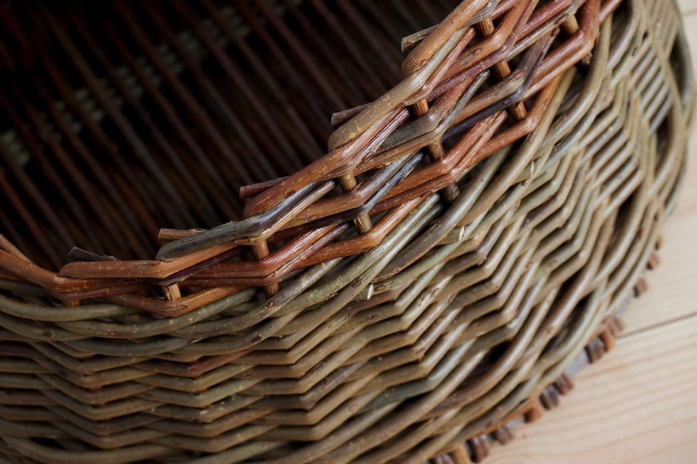 Thumbnail: asymmetric contemporary basket |  small