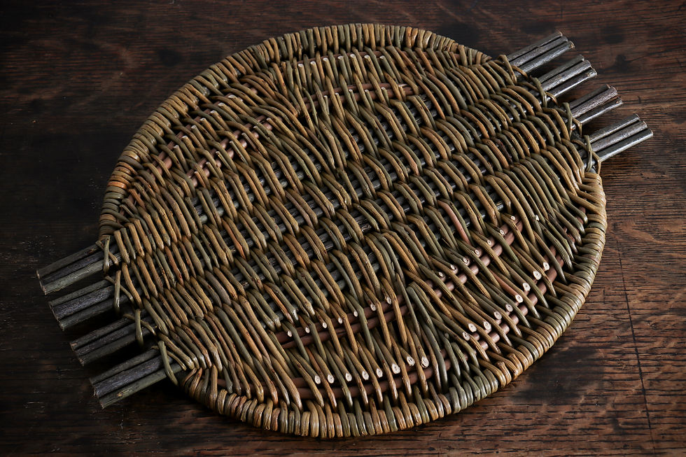 Thumbnail: flat circular tray | medium