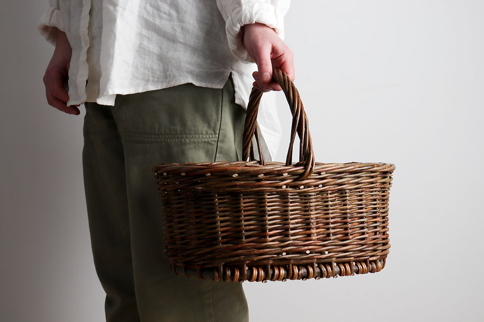 Thumbnail: oval basket | small