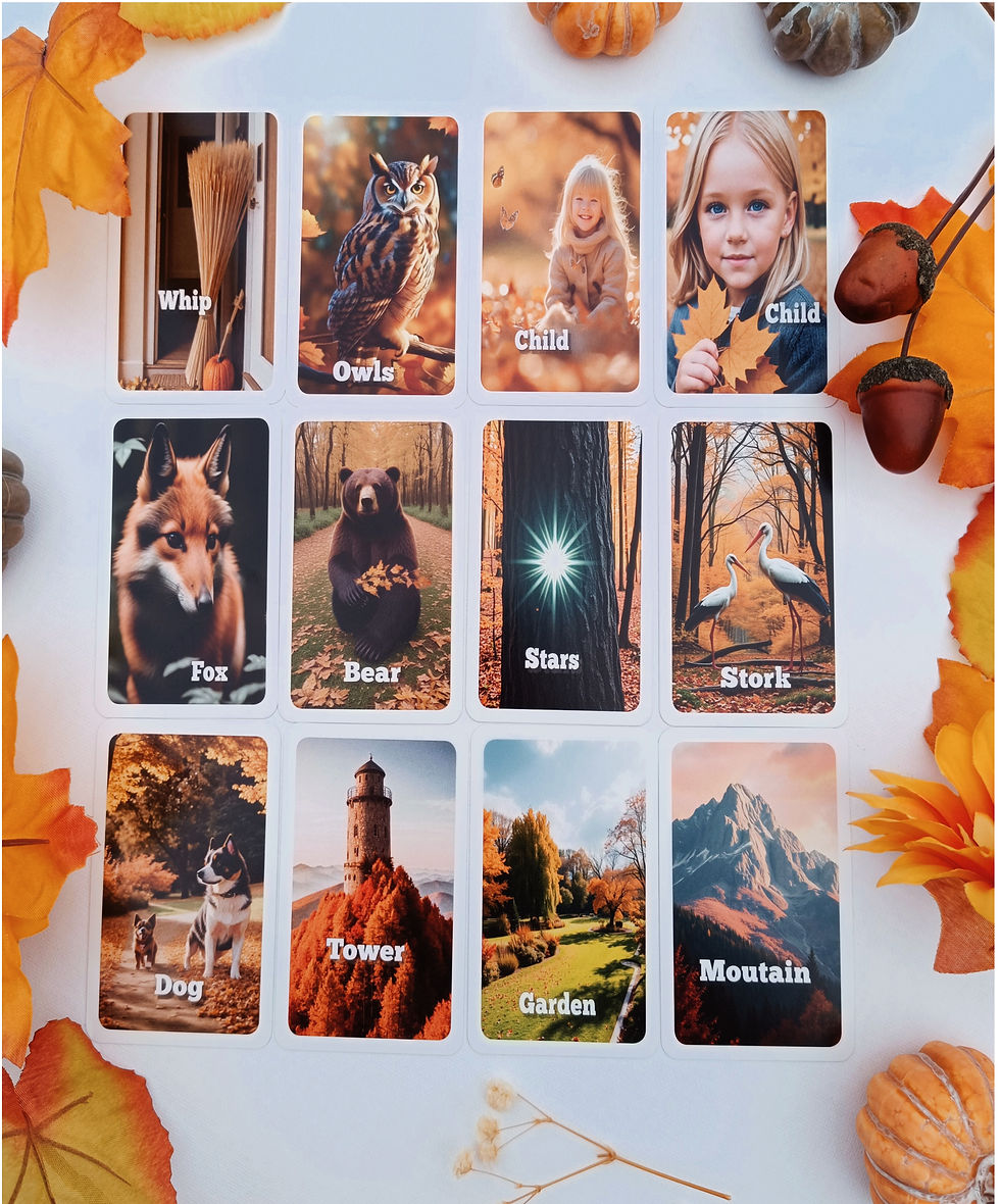 Miniaturbild: Herbst Lenormandkarten